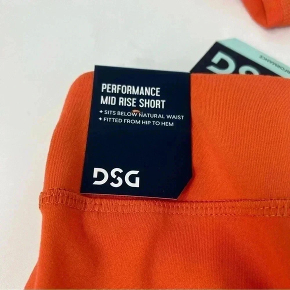 DSG 3” SHORTS PERFORMANCE SHORTIE SWEET PERSIMMON GIRLS SIZE L ATHLETIC ATHLETE - Picture 13 of 14